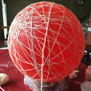 Wrapping the balloon